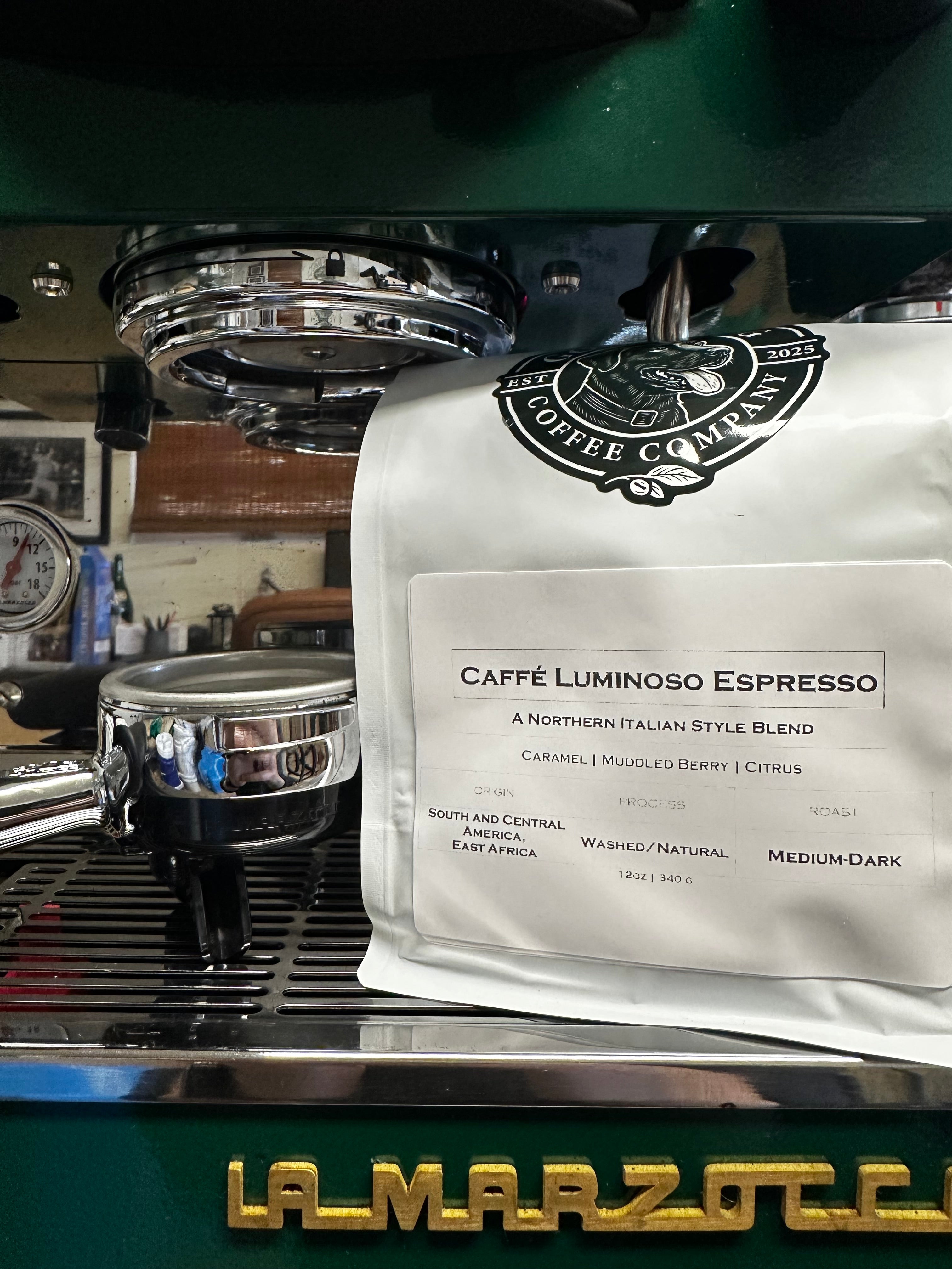 Caffe Luminoso Espresso | A Northern Italian Style Blend