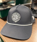 5 Panel Rope Hat - Black